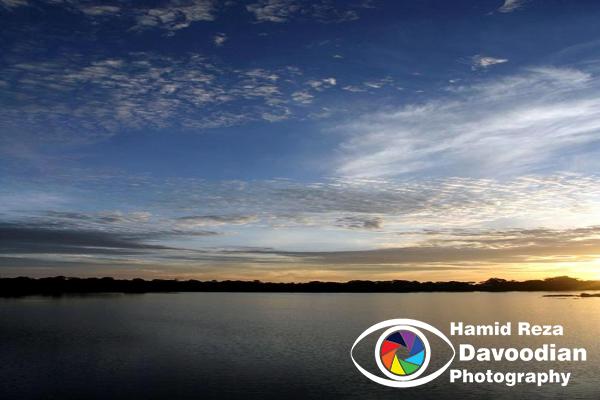 Sky in Amazon River 