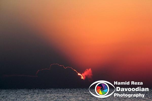 Sunrise in Kish Island