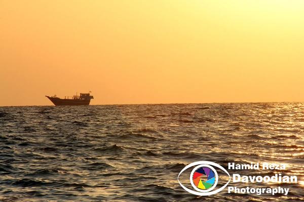 Sunrise in Kish Island