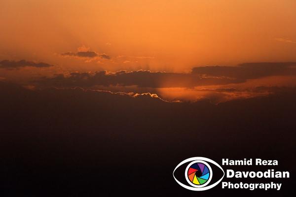 Sunrise in Astara in Gilan