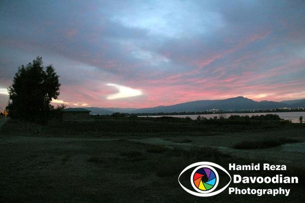Sunrise in Golestan stank Golestan Province
