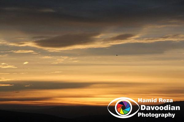 Sunrise in Golestan stank Golestan Province