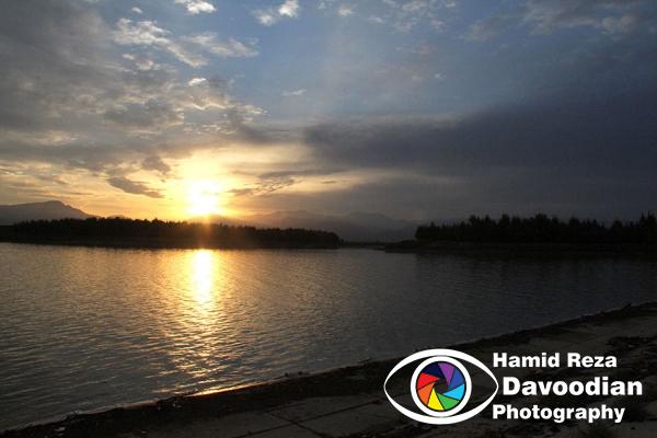 Sunrise in Golestan stank Golestan Province