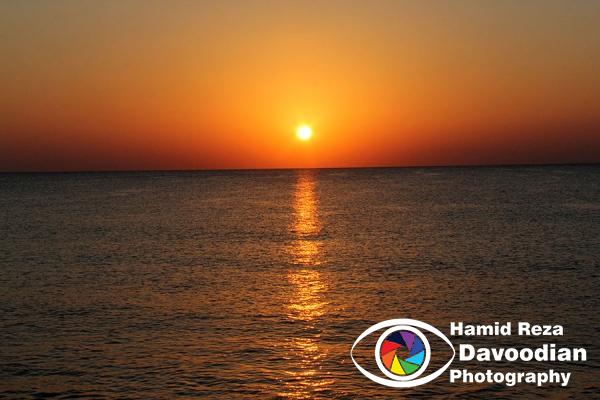 Sunrise in Kish Island