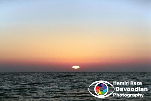 Sunrise in Kish Island