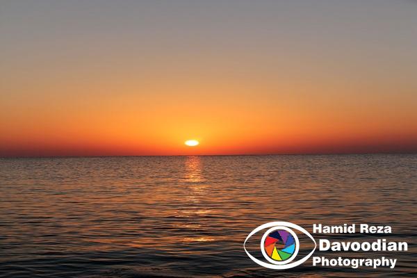 Sunrise in Kish Island