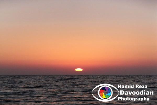 Sunrise in Kish Island