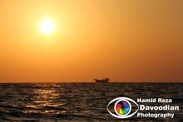 Sunrise in Kish Island