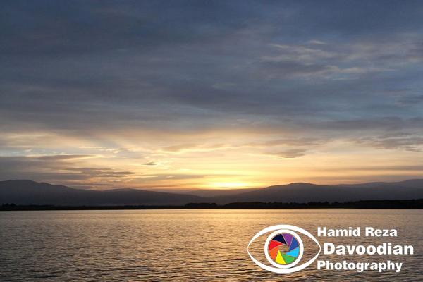 Sunrise in Golestan stank Golestan Province