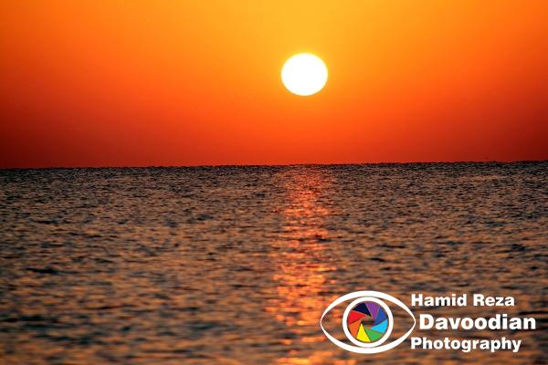 Sunrise in Kish Island