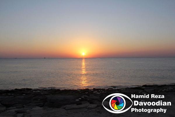 Sunrise in Kish Island