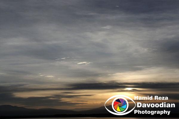 Sunrise in Golestan stank Golestan Province
