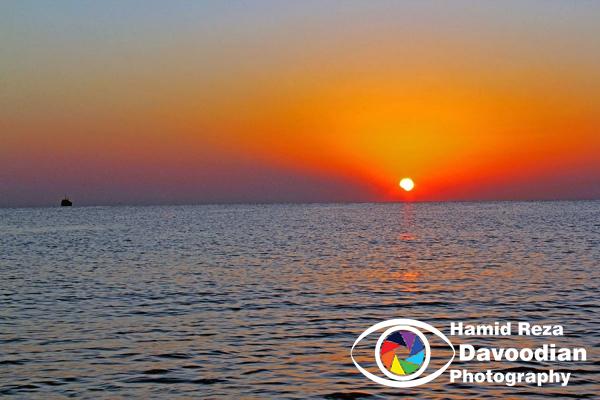 Sunrise in Kish Island