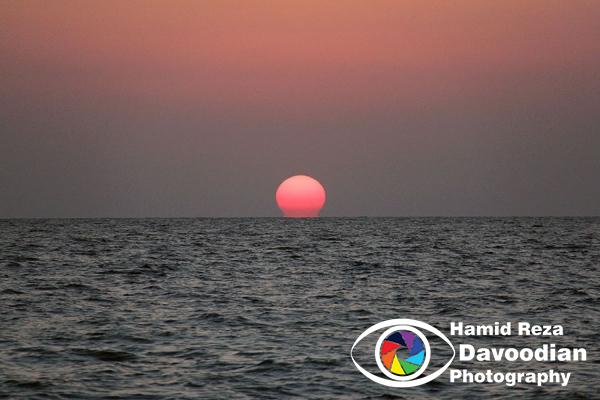 Sunrise in Kish Island