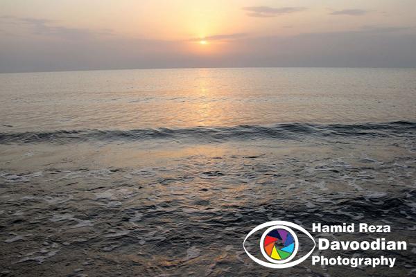 Sunrise in Astara in Gilan