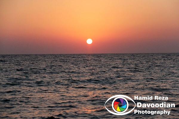 Sunrise in Kish Island