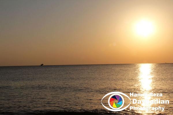 Sunrise in Kish Island