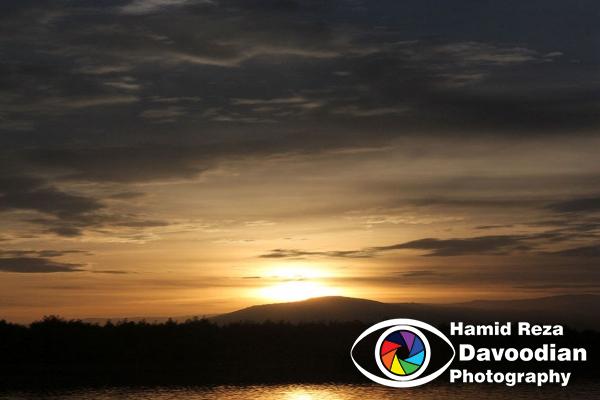 Sunrise in Golestan stank Golestan Province