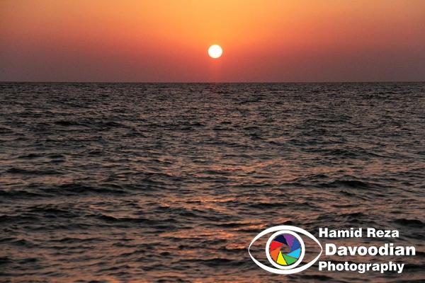 Sunrise in Kish Island
