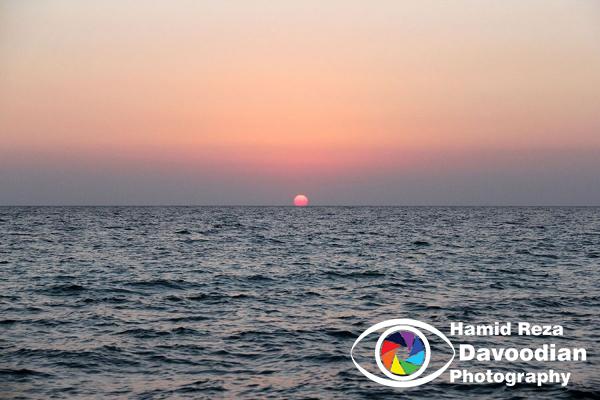 Sunrise in Kish Island