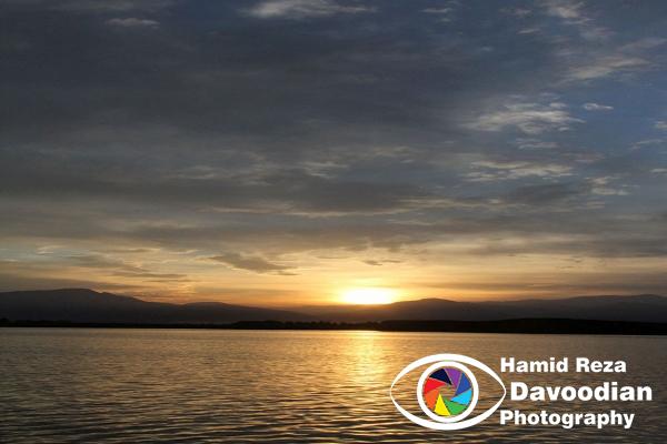 Sunrise in Golestan stank Golestan Province