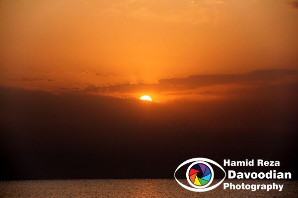 Sunrise in Astara in Gilan