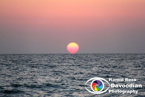 Sunrise in Kish Island