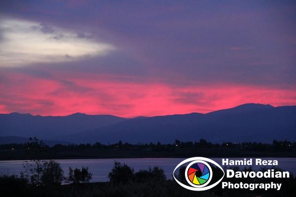 Sunrise in Golestan stank Golestan Province