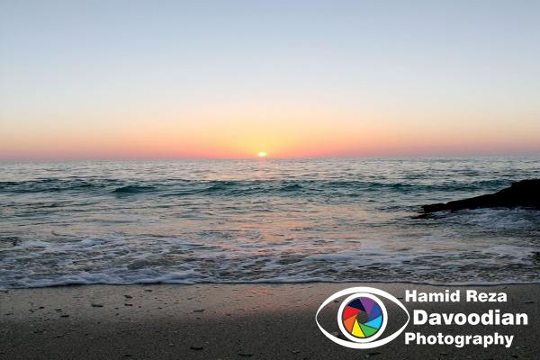 Sunset in Kish Island
